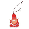 Santa Hanging Wooden Christmas Decoration from Rex London for sale at Mostyn