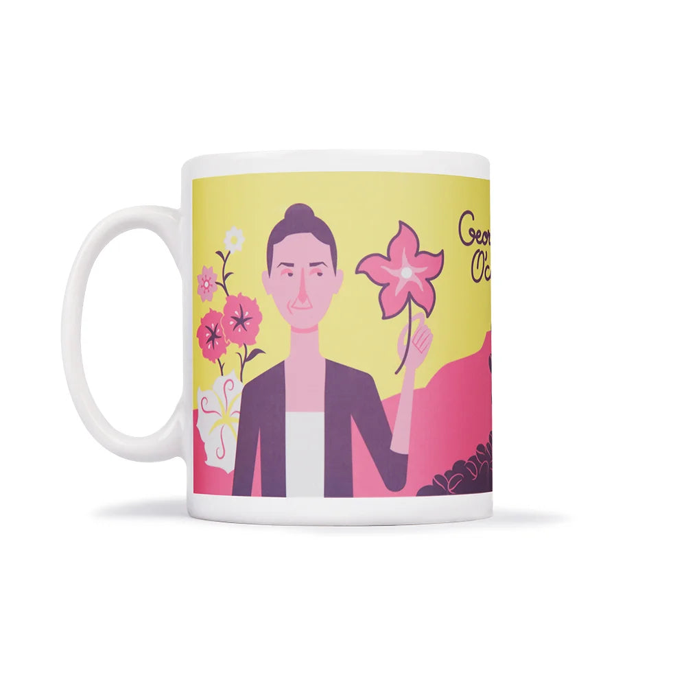 SALE Georgia O'Coffee Mug from Chatty Feet for sale at Mostyn