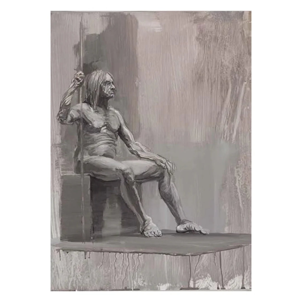 SIGNED COPY Iggy Pop Life Class by Jeremy Deller for sale at Mostyn