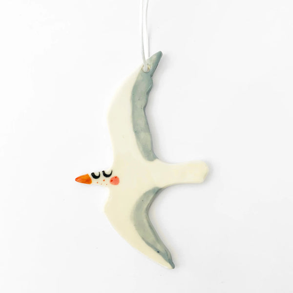Seagull Handmade Ceramic Decoration from Miss Marple Makes for sale at Mostyn