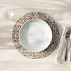 Set of 4 Beach Clean Round Placemats from LIGA for sale at Mosyn