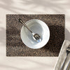 Set of 4 Rectangle Dash Recycled Rubber and Cork Placemats from LIGA for sale at Mostyn