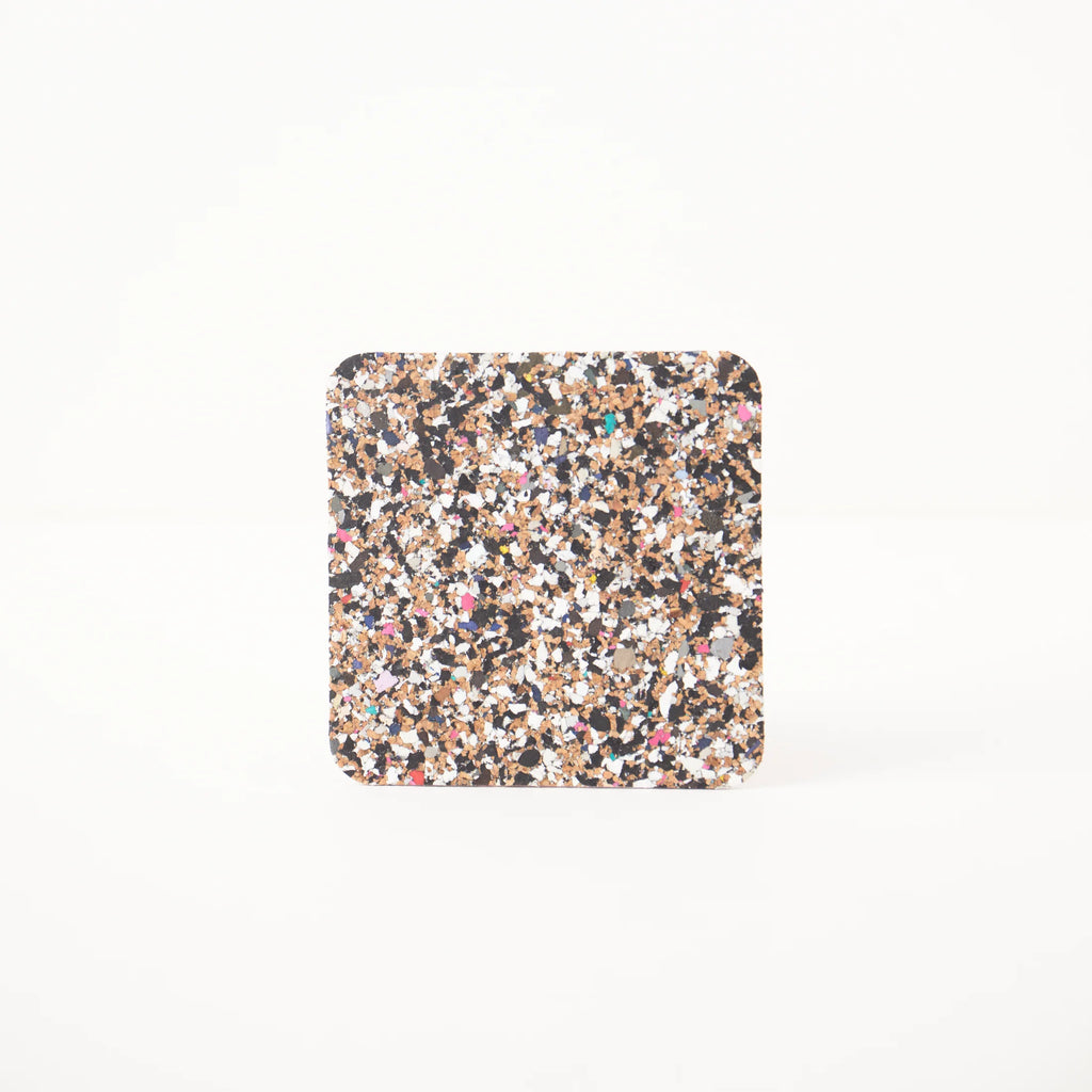 Set of Four Beach Clean Square Coaster Set from LIGA for sale at Mostyn 