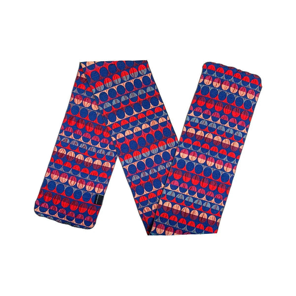 Silk Scarf Blue Dot Small Millie from Margo Selby for sale at Mostyn
