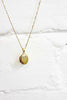 Sparkle Effect Gold Vermeil on Sterling Silver Locket Necklace from Rebecca Oldfield for sale at Mostyn