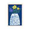 Spring Flowers Sustainable Wooden Postcard from The Wooden Postcard for sale at Mostyn