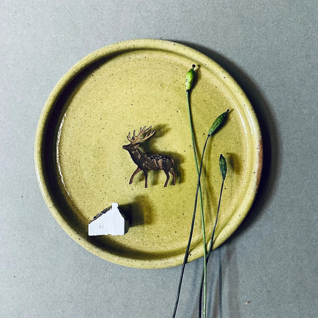 Stag Mini Pin Brooch from Lily Faith for sale at Mostyn