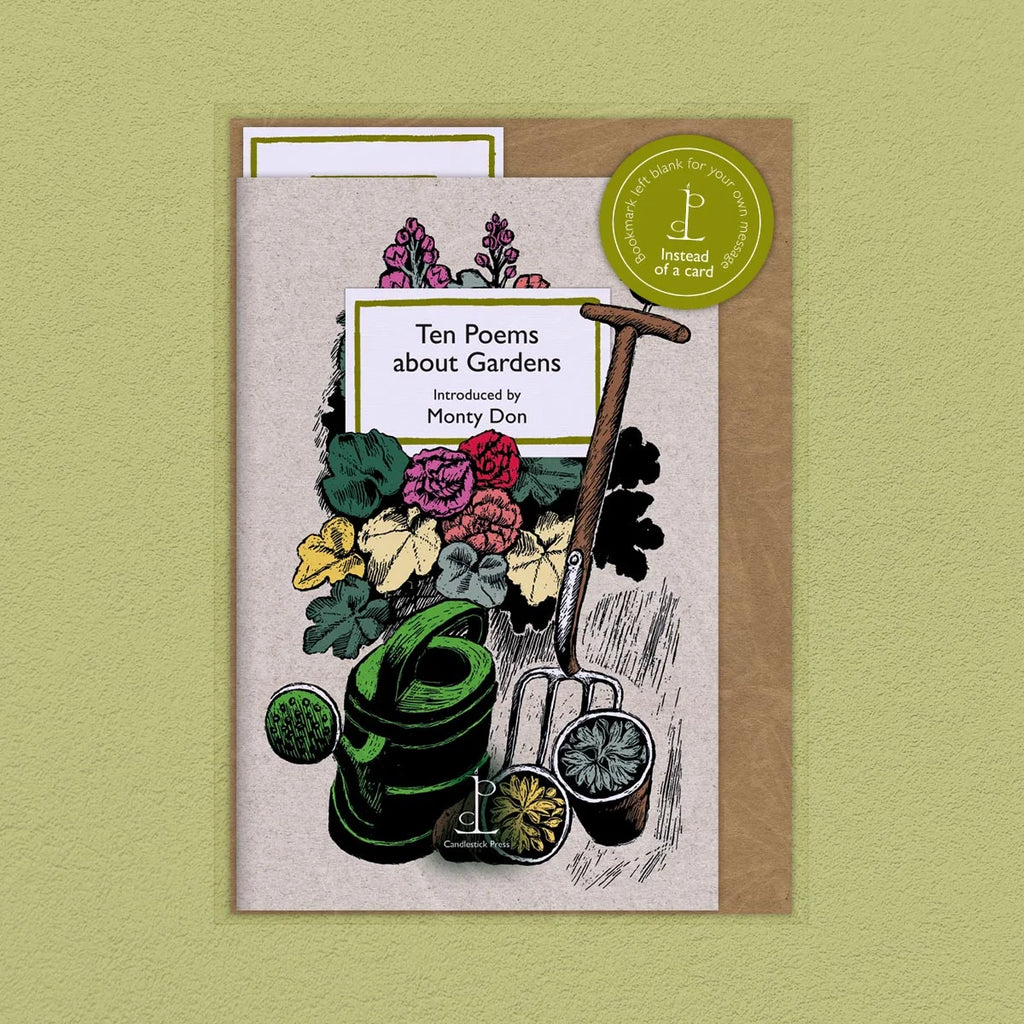 Ten Poems about Gardens from Candlestick Press for sale at Mostyn
