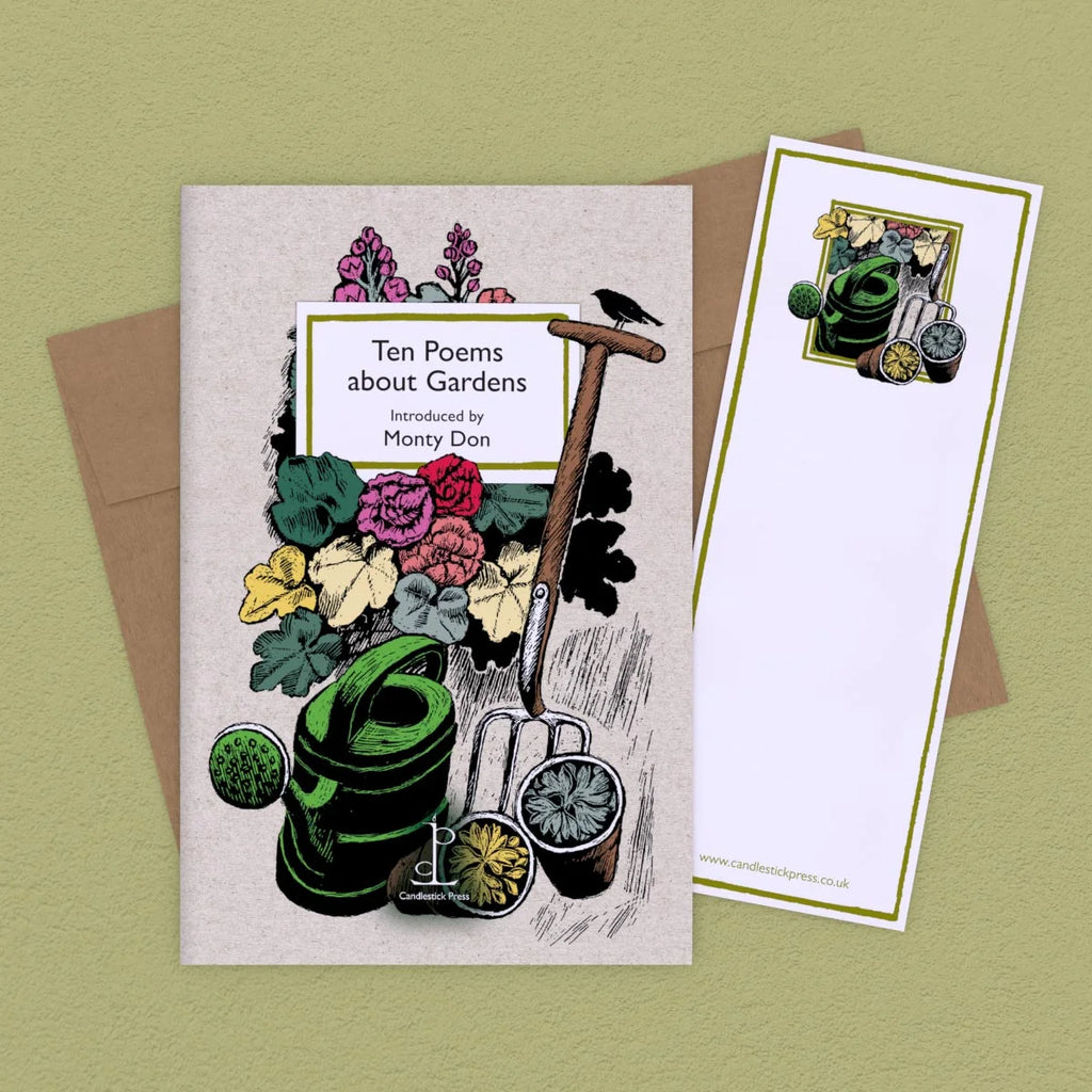 Ten Poems about Gardens from Candlestick Press for sale at Mostyn