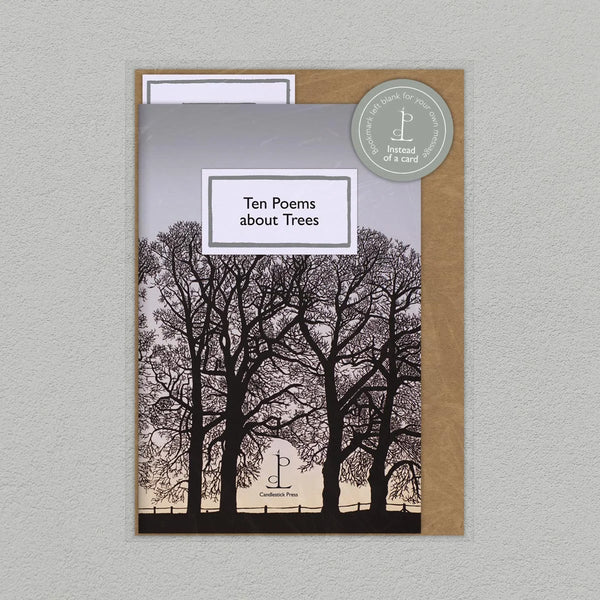 Ten Poems about Trees from Candlestick Press for sale at Mostyn