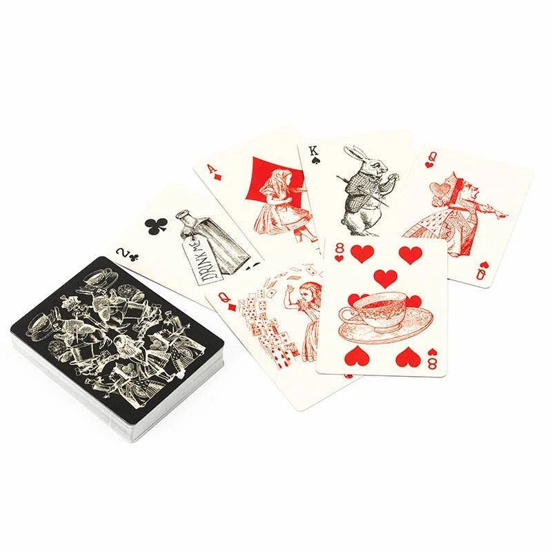 The Queen's Guards Alice in Wonderland Playing Cards from Professor Puzzle for sale at Mostyn