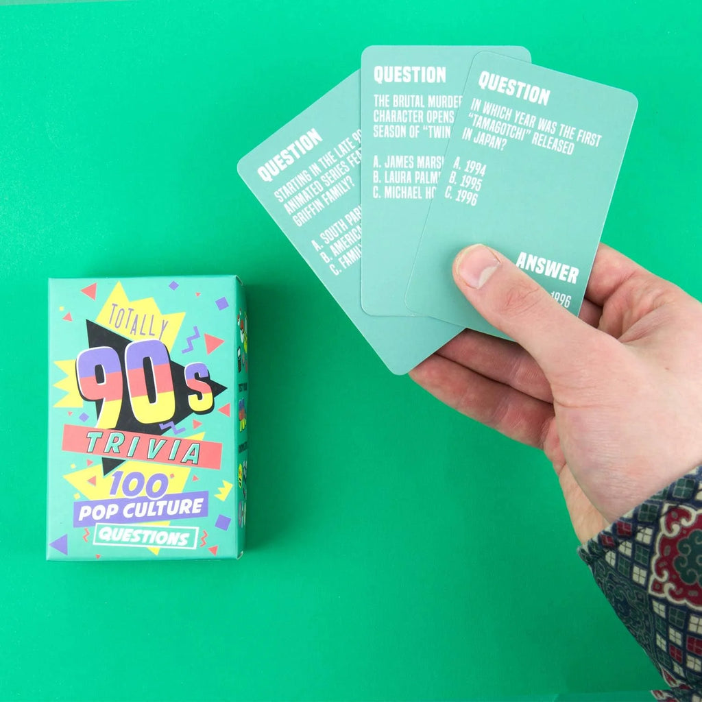 Totally 90's Trivia Card Game 2 from Gift Republic for sale at Mostyn
