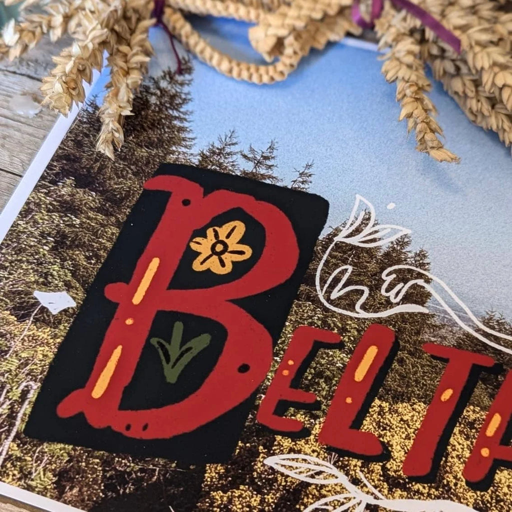 Unframed Beltane May Day Art Print by Dick Vincent for ale at Mostyn