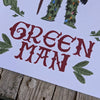 Unframed Green Man Art Print by Dick Vincent for sale at Mostyn