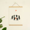 Unframed Mystic Cats Witchy Magic Art Print by Little Black Cat Illustrated Goods for sale at Mostyn