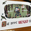 Unframed Out Doing Wizard Shit Art Print  by Dick Vincent for sale at Mostyn