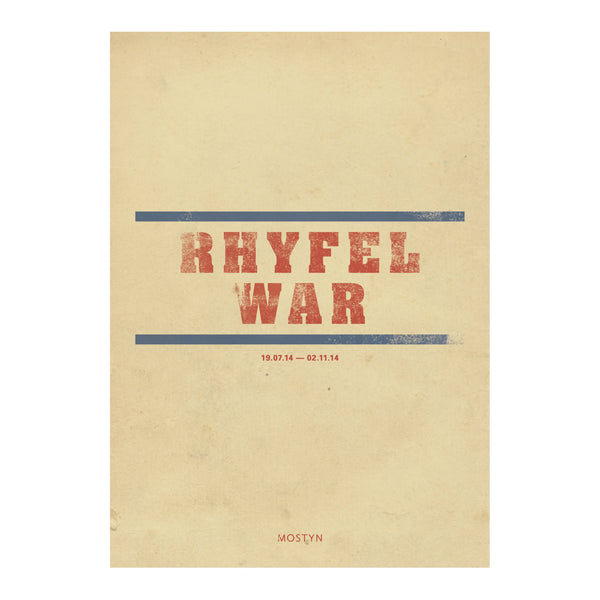 WAR by Adam Carr and Alfredo Cramerotti for sale at Mostyn