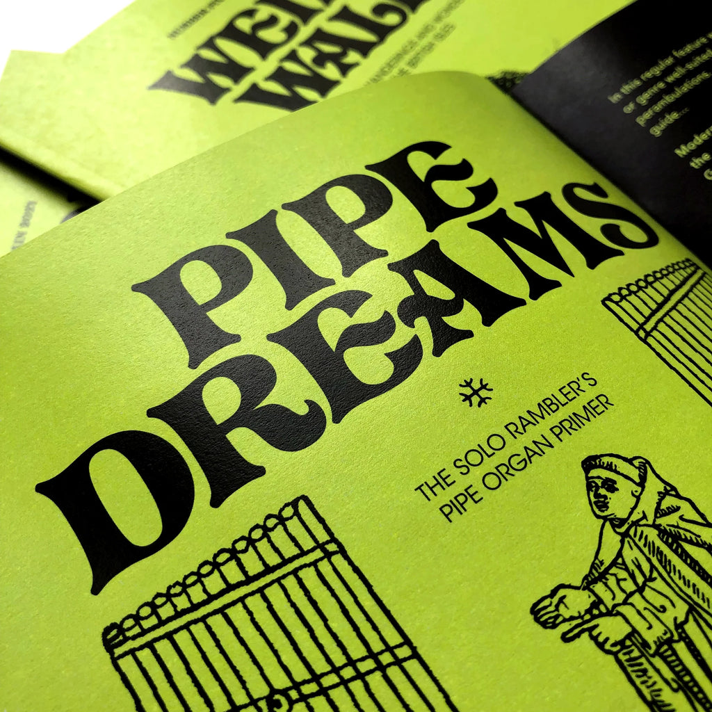 Weird Walk Zine Number Five Salhain 2021 for sale at Mostyn