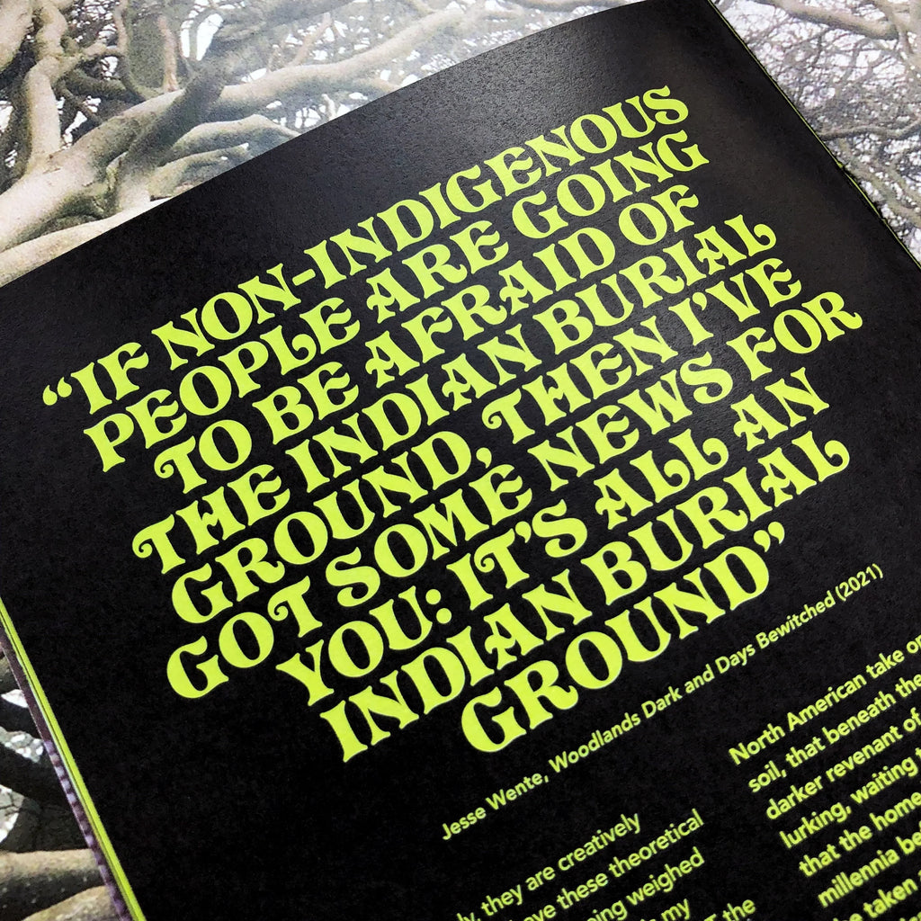 Weird Walk Zine Number Five Salhain 2021 for sale at Mostyn