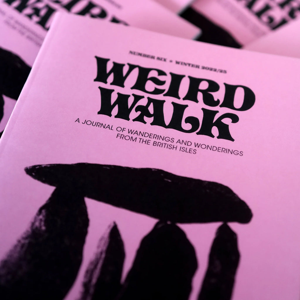 Weird Walk Zine Number Six Winter 2022/25 for sale at Mostyn