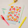 Welsh Love Cariad Valentines Card from Draenog for sale at Mostyn 3