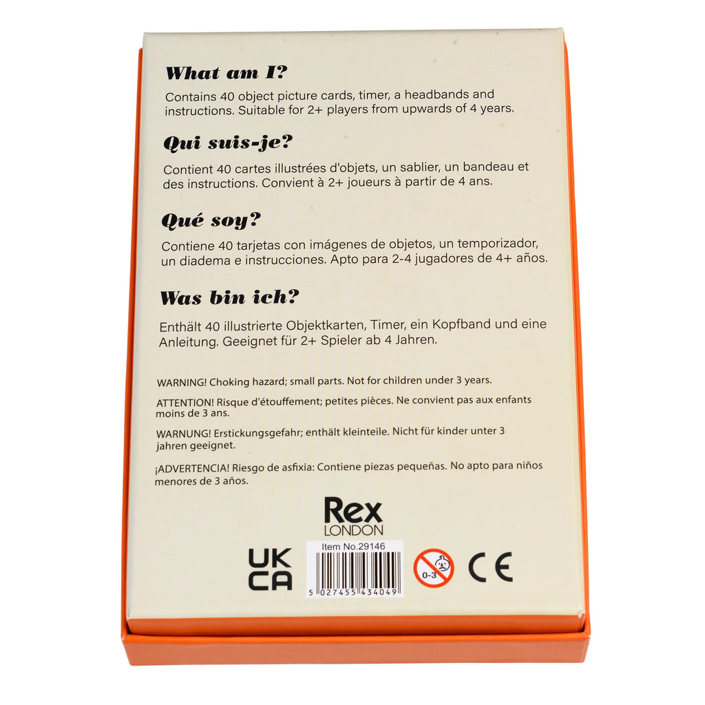 What am I? Card Game from Rex London for sale at Mostyn