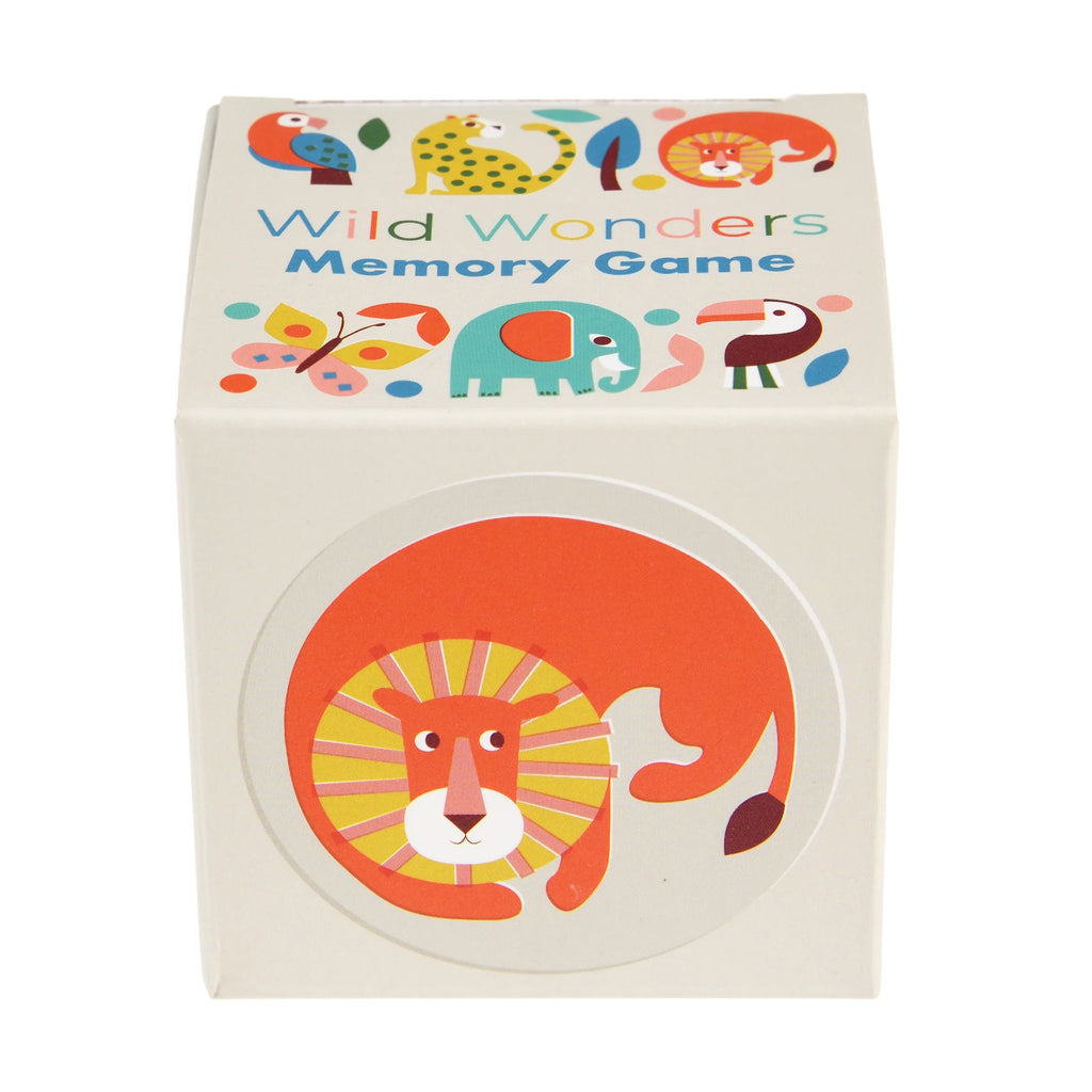 Wild Wonders Animal Memory Card Game from Rex London for sale at Mostyn