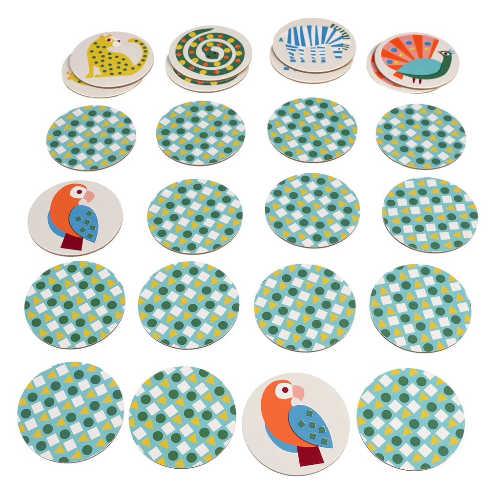 Wild Wonders Animal Memory Card Game from Rex London for sale at Mostyn