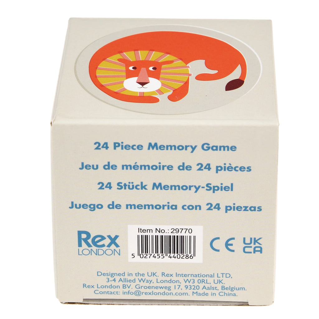 Wild Wonders Animal Memory Card Game from Rex London for sale at Mostyn