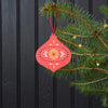 Wooden Bauble Christmas Decoration from Rex London for sale at Mostyn