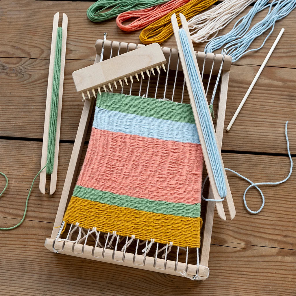 Wooden Weaving Loom Craft Kit from Rex London for sale at Mostyn