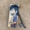 Wooden Prince Keyring by Wotmalike for sale at Mostyn