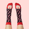 Yayoi Toesama Adult 5-8 Artist Socks from Chatty Feet for sale at Mostyn