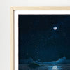 Ynys Enlli Welsh Astrometry Art Print by Full Of Stars for sale at Mostyn