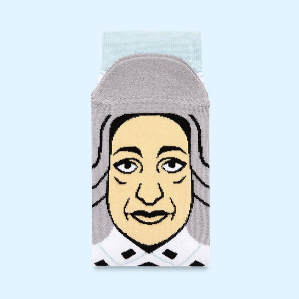 Zaha Toedid Adult 5-8 Artist Socks 2 from Chatty Feet for sale at Mostyn