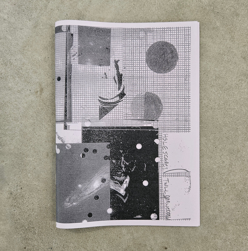 holescapes \ twlldirweddau zine from Owain Train McGilvary and Dylan Huw for sale at Mostyn