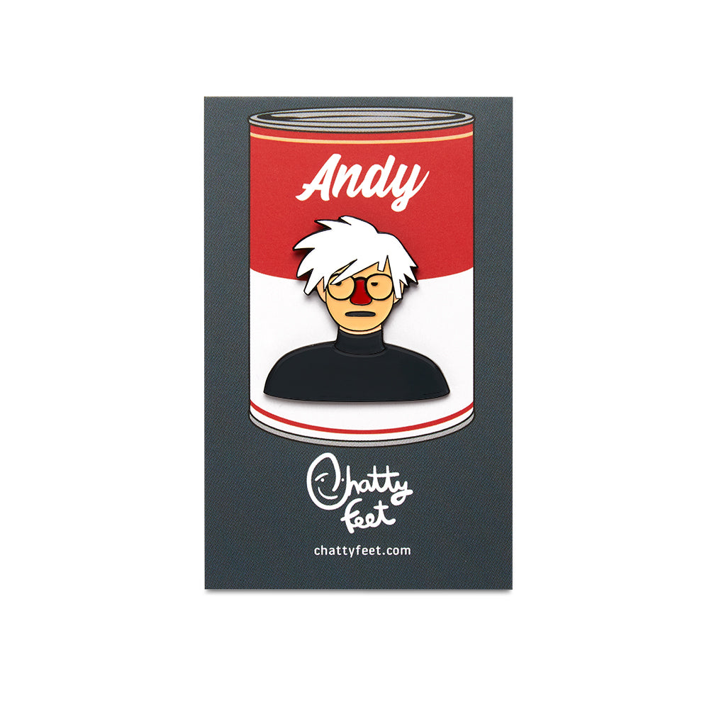 Andy Enamel Pin - chatty Feet