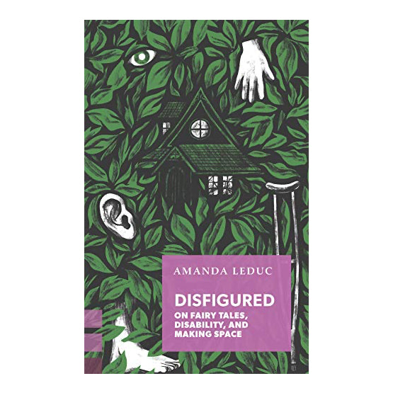Green Foliage with human limbs and domestic objects.